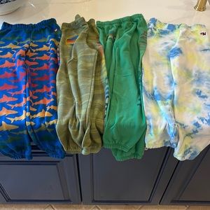 4 Aviator Nation kids used sweats